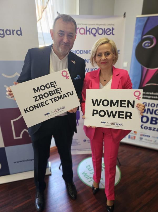 Dzień dla Kobiet oraz Regionalny Kongres Kobiet zorganizowany w Białogardzie